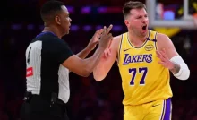 Việc Doncic phải rời khỏi sân khiến Lakers thất thế trước OKC